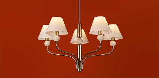 Подвесной светильник Freya FR2058PL-05BS - фото