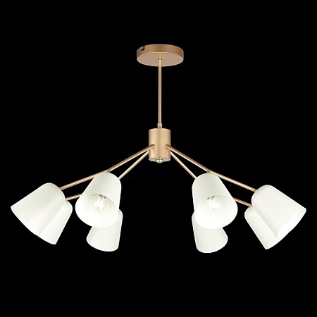 Светильник потолочный Золотистый/Белый E14 8*40W SLE155902-08 - фото