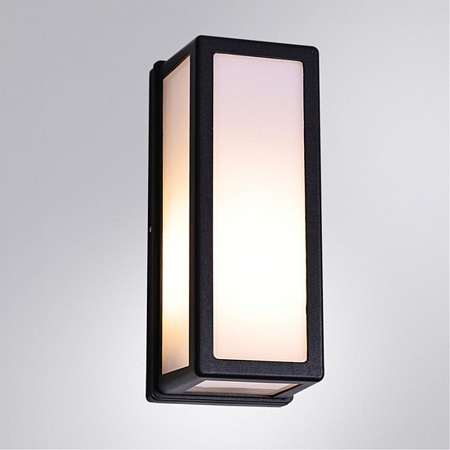 Уличный настенный светильник ARTE LAMP A8526AL-1BK - фото