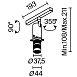 Трековый светильник Technical Gala TR108-2-10W3K-B - фото