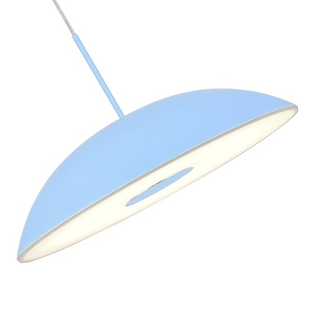 Светильник подвесной ST-Luce Голубой/Голубой LED 1*24W 3000K SL6128.703.01 - фото