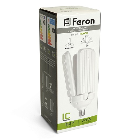Лампа светодиодная Feron LB-654 E27 70W 175-265V 4000К - фото