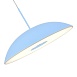 Светильник подвесной ST-Luce Голубой/Голубой LED 1*24W 3000K SL6128.703.01 - фото