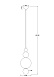Подвесной светильник Freya Pearl FR5388PL-01CH - фото