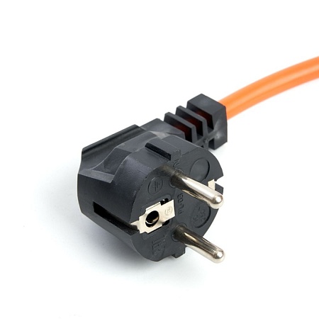 Удлинитель-шнур на рамке 1-местный с/з Stekker, HM04-01-10 (US1), 3*1,0мм2, 10м, 220В, 16А, Home, оранжевый - фото