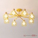 Потолочная Люстра Corf B3 Champagne 6 Lamps Imperiumloft 203765-26 - фото