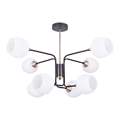 Люстра на штанге Arte Lamp SKAT A3564PL-8BK
