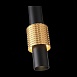 Светильник подвесной ST-Luce Черный, Анодированный золотой/Черный LED 1*6W 3000K SL1591.403.01 - фото
