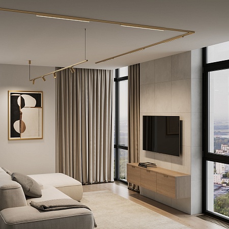 Brass Line Прямой коннектор латунь 85008/00 Elektrostandard - фото