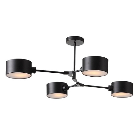 Светильник потолочный Черный/Черный E14 4*60W SLE183402-04 - фото