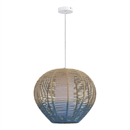 Светильник подвесной ST-Luce Белый/Бежевый,Синий E27 1*40W SL1514.513.01 - фото