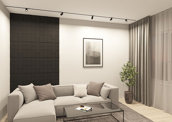 Светильник на шине Denkirs SOLID Tube DK6201-BK - фото