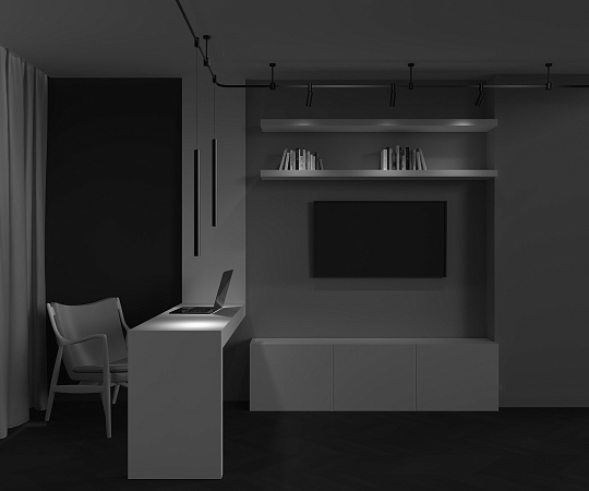 Трековый светильник Technical TR156-1-5W4K-B - фото