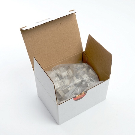 Клемма монтажная 3-проводная с пастой STEKKER  для 1-жильного проводника, LD2273-243 - фото