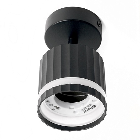 Светильник Feron HL3691 OLYMPUS настенно-потолочный под лампу GX53, чёрный - фото