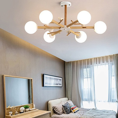 Подвесная Люстра Finch 6 Imperiumloft 178021-26 - фото