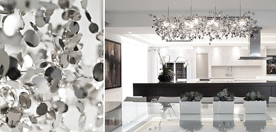 Люстра Tezani Argent Suspension Linear Imperiumloft 84495-22 - фото