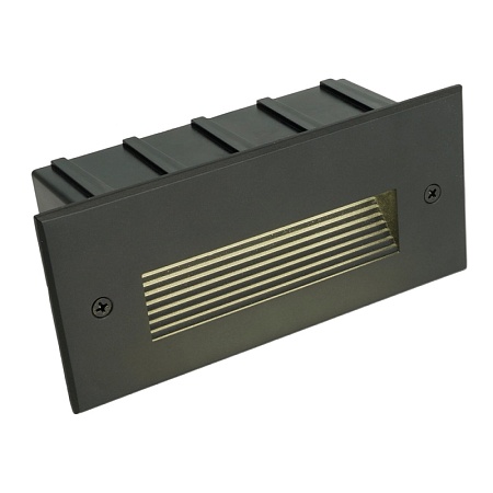 Светодиодный светильник Feron LN012 встраиваемый 5W 4000K, IP65, черный - фото