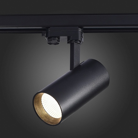 Св-к трек. Черный LED 1*30W 4000K 2 400Lm Ra>90 38° IP20 L170xW80xH245 165-265V ST661.446.30 - фото