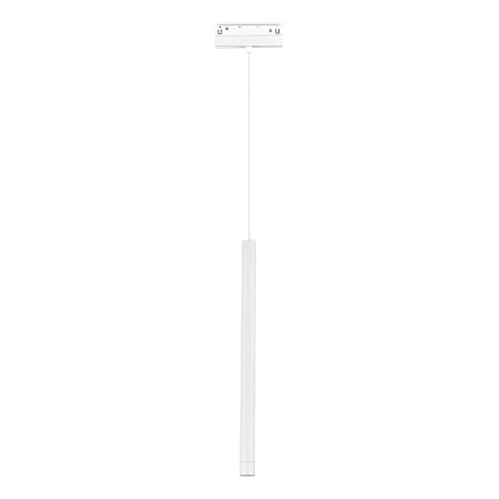 Магнитный трековый светильник Белый LED 1*8W 4000K 450Lm Ra90 24° IP20 D30xH500 48V ST683.546.08 - фото