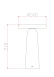 Аккумуляторный светильник Freya FR6109TL-L4OR - фото
