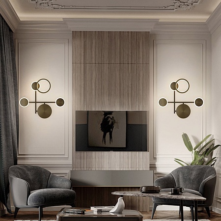 Настенный Светильник Zingy C Brass Imperiumloft 209015-23 - фото