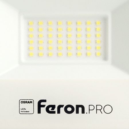 Светодиодный прожектор Feron.PRO LL-1000 IP65 30W 6400K черный - фото