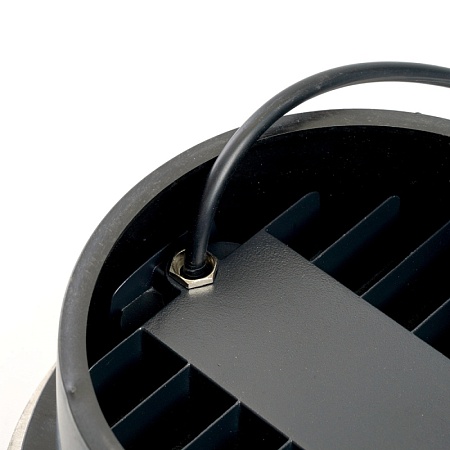 Светодиодный светильник тротуарный (грунтовый) Feron SP2804, 20W, AC/DC12V, низковольтный, 4000K, металлик, IP67 - фото