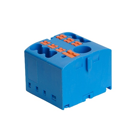 Зажим блочный (групп) для распред.тока нагрузки push-in на 6 точек, сеч 2,5 мм2, 690V,41А,  LD580 PTFIX 6-06/25 - фото