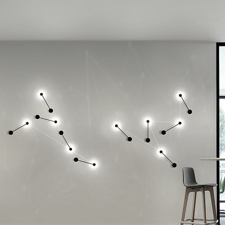 Бра Via Pin Wall L29,5 White Imperiumloft 193147-26 - фото