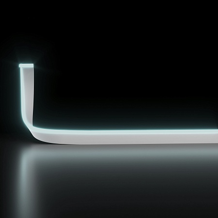 Светодиодный гибкий неон 24 В 10 Вт/м 120 Led/м 2835 IP65, холодный белый 6500K, 5м 24V 10W 120Led 2835 IP65 Elektrostandard - фото