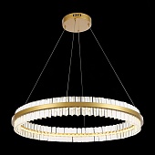 Светильник подвесной ST-Luce Матовое золото/Прозрачный LED 1*60W 3000K SL383.223.01