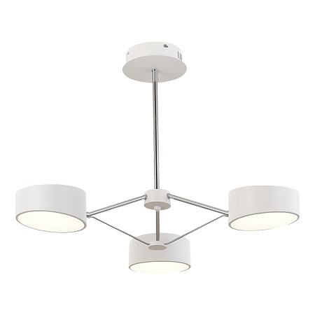 Светильник потолочный Белый, Хром/Белый LED 3*10W SLE6005-502-03 - фото