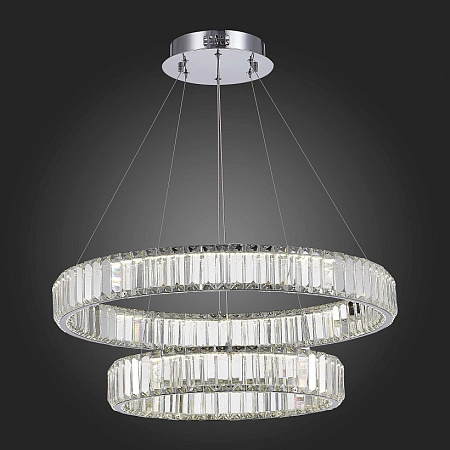 Люстра подвесная ST-Luce Хром/Прозрачный LED 1*70W 4000K SL1622.103.02 - фото