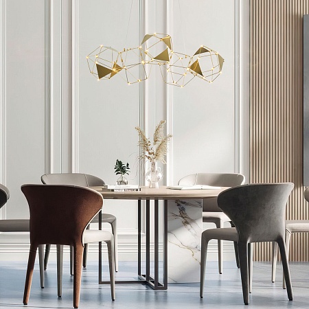 Подвесной светильник Eurosvet 90368/5 медь - фото