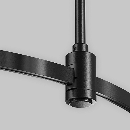 Шинопровод полукруг 650мм flarity черный Technical Busbar trunkings Flarity TRX154-SR-D650-B - фото