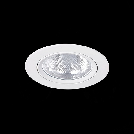 Св-к встр. Белый LED 1*24W 4000K 1 800Lm Ra80 36° IP20 D138xH88 220-240V ST211.548.24.36 - фото