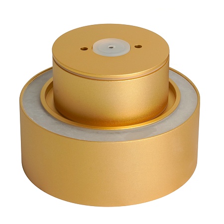 Светильник потолочный Feron HL367 Barrel AURA 12W, 230V, GX53, золото IP44 - фото