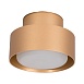 Светильник потолочный Feron HL367 Barrel AURA 12W, 230V, GX53, золото IP44 - фото