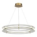 Светильник подвесной ST-Luce золотистый/Прозрачный LED 1*40W 4000K SL6245.203.01 - фото