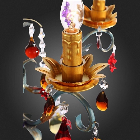 Люстра подвесная ST-Luce Разноцветный E14 5*40W SL426.763.05 - фото