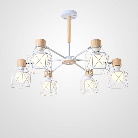 Потолочная Люстра Corf B3 White 6 Lamps Imperiumloft 189480-26 - фото