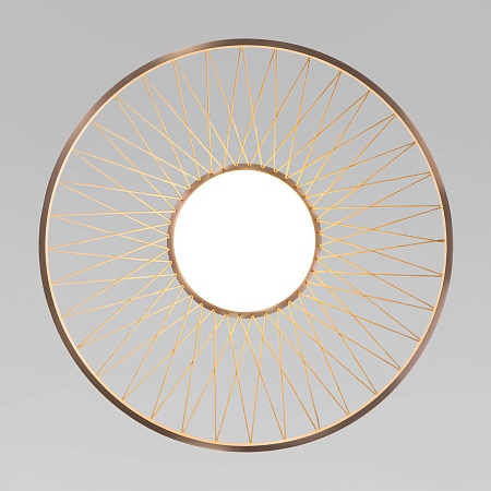 Потолочный светильник Eurosvet 40019/1 LED коричневый - фото