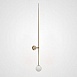 Настенный Светильник Lines Ball 150 Gold Imperiumloft 178058-26 - фото