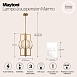 Подвесной светильник Maytoni Marmo MOD099PL-03G - фото