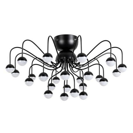 Потолочная люстра ARTE LAMP A3619PL-24BK - фото