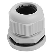 Сальник PG29 диаметр проводника 18-25 мм STEKKER, IP54, серый (DIY упаковка 2 шт) (без мембраны)