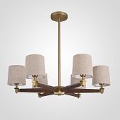 Люстра Jorgenson D85 Beige/Dark Wood Imperiumloft 102089-26