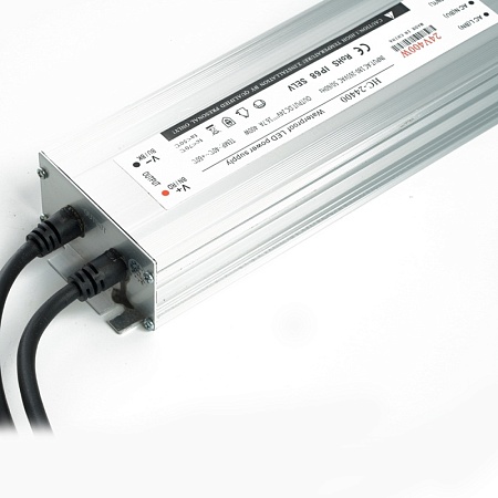 Трансформатор электронный для светодиодной ленты 400W 24V 245*77*41мм  IP67 (драйвер), LB007 FERON - фото