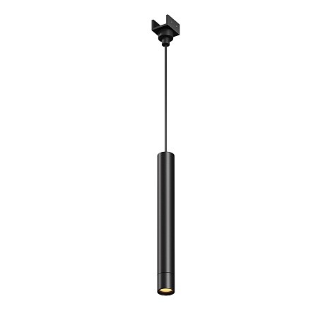 Уличный трековый подвесной светильник Focus led Elasity IP 3000К 8Вт 38° черный - фото